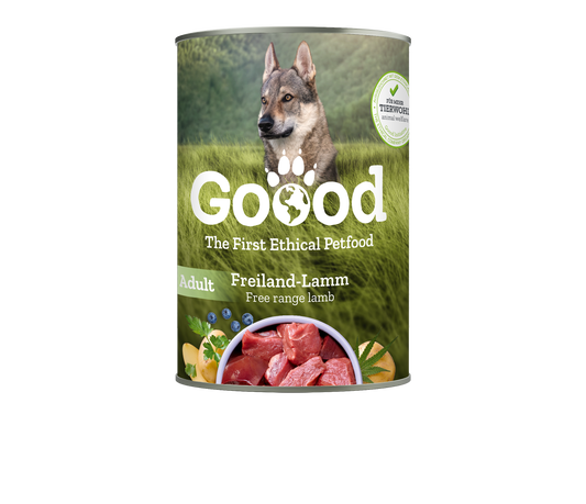 Free Range Lamb Wet Food for Adult Dogs