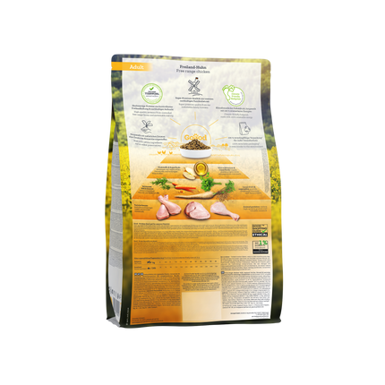 Free Range Chicken Dry Food for adult dogs