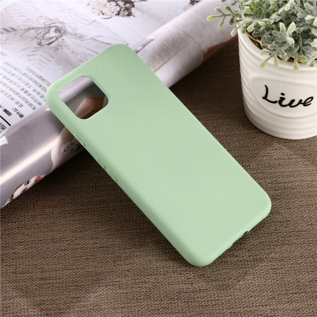 Solid Color Liquid Silicone Shockproof Full Coverage Case for Google Pixel 4XL