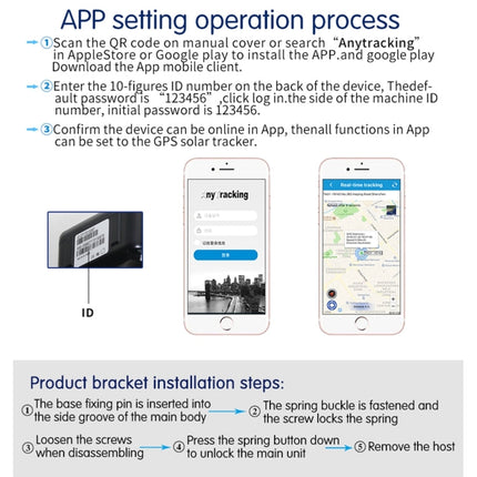 RF-V34 Sheep Cow Cattle Livestock IP67 Waterproof Solar GSM GPS WiFi Tracking without Fixed Bottom Plate, Support Voice Monitoring & Anti-remove Alarm & SOS, GPS WiFi Tracking