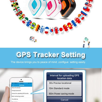 REACHFAR V28 Necklace Style GSM Mini LBS WiFi AGPS Tracker SOS Communicator, RF-V28