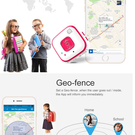 REACHFAR V28 Necklace Style GSM Mini LBS WiFi AGPS Tracker SOS Communicator, RF-V28