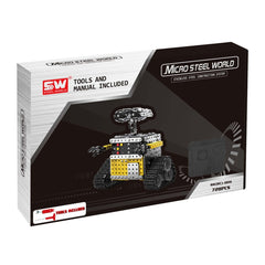 MoFun SW(RC)009 DIY Stainless Steel Assembly Remote Control Robot Interactive Intelligence Toy