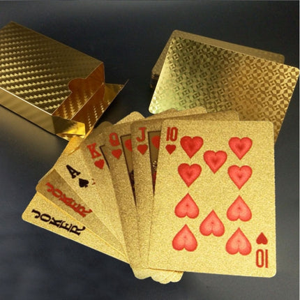 Creative Frosted  Back Texture Plastic From Vegas to Macau Playing Cards Texas Poker Novelty Collection Gift, Mosaic Gold Dollar Paper Box, Mosaic Gold New Dollar Paper Box, Golden Dragon and Phoenix Paper Box                                           ...