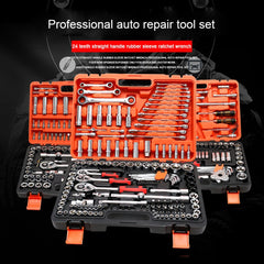 121 In 1 Multi-function Car Repair Combination Toolbox Ratchet Wrench Set, 121 In 1