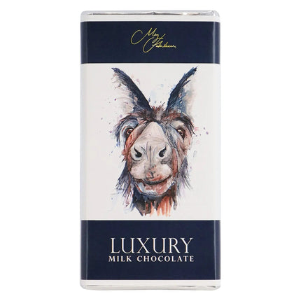 Meg Hawkins Donkey design milk chocolate bar