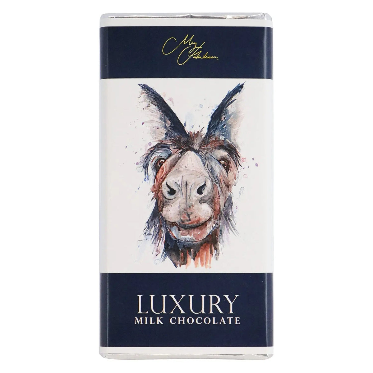 Meg Hawkins Donkey design milk chocolate bar