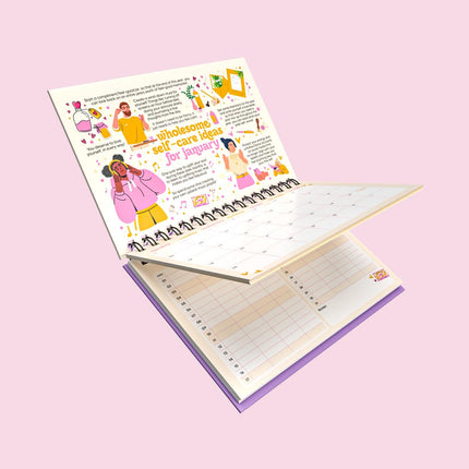 2026 Dated Calendar: A Self-Love Journey