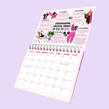 2026 Dated Calendar: A Self-Love Journey