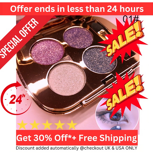 Professional  Eye Makeup Eyeshadow Palette Gold Smoky Cosmetics Makeup Palette Diamond Bright Glitter Eye Shadow(1)