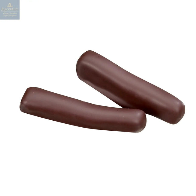 Ginger sticks - enrobed in dark chocolate