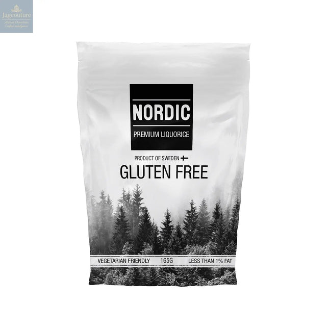 Gluten free soft eating premium liquorice in sachet bag - vegetarian friendly