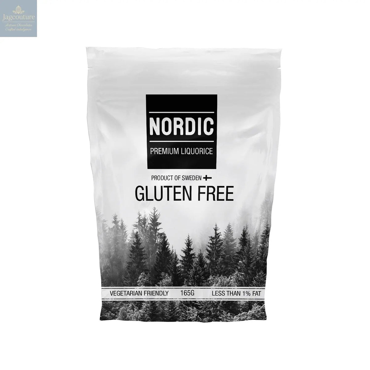 Gluten free soft eating premium liquorice in sachet bag - vegetarian friendly