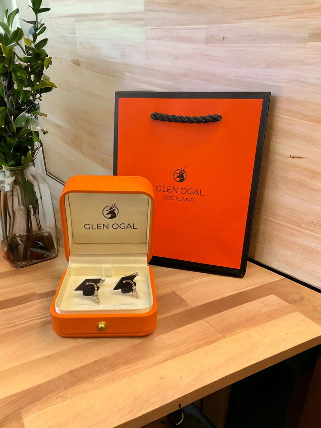 Graduation Doctoral Cap Cufflinks
