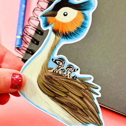 Birbfest 2025 Illustrated Birds 10cm Vinyl Sticker