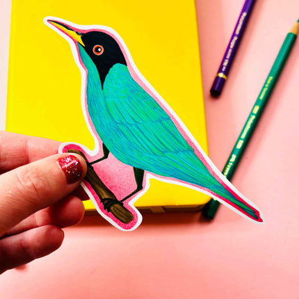 Birbfest 2025 Illustrated Birds 10cm Vinyl Sticker