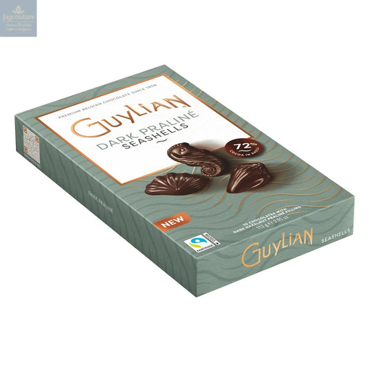 Guylian dark chocolate praline seashells in gift box