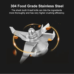 BioloMix Automatic Program Professional Kitchen Smoothie Blender BPA FREE 2L Low-profile Jar Food Mixer Juicer Ice Crusher