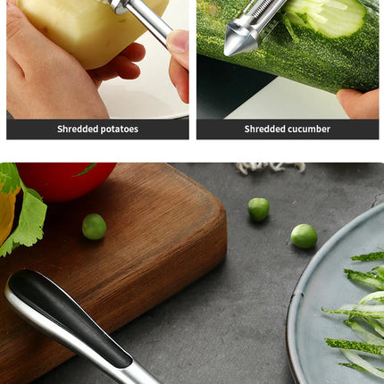 Konco Fruit and Vegetable Peeler,Kitchen Accessories,Alloy Sharp Peeler Potato Carrot Grater Peeler Kitchen Gadget