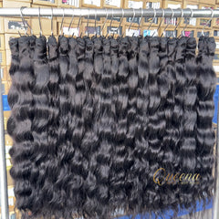 Hot Selling Cuticle Aligned Raw Vietnamese Human Hair Extension Raw Indian Curl Burmese Curly Natural Wave Hair Bundles