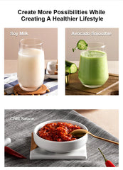 BioloMix Automatic Program Professional Kitchen Smoothie Blender BPA FREE 2L Low-profile Jar Food Mixer Juicer Ice Crusher