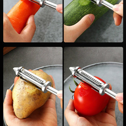 Konco Fruit and Vegetable Peeler,Kitchen Accessories,Alloy Sharp Peeler Potato Carrot Grater Peeler Kitchen Gadget