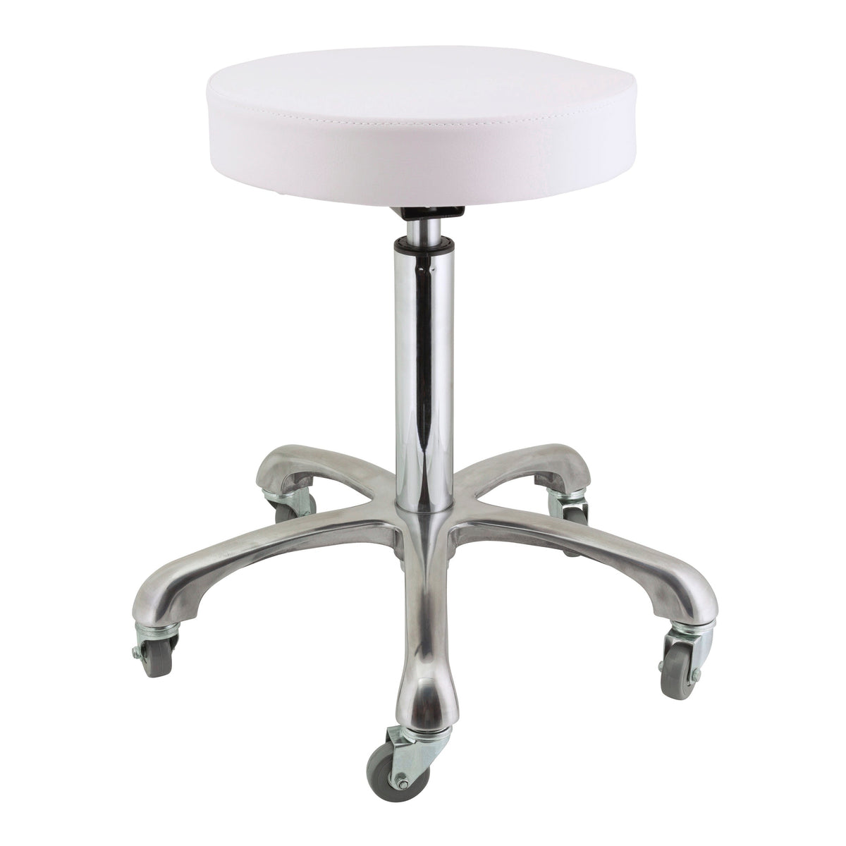 Stool No Back Rest White
