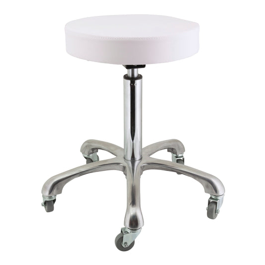 Stool No Back Rest White
