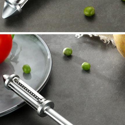 Konco Fruit and Vegetable Peeler,Kitchen Accessories,Alloy Sharp Peeler Potato Carrot Grater Peeler Kitchen Gadget