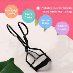 Eyelash Tweezers Curler for Girls Women Nature Curl Style Curling Twisting Eye Lashes Makeup Eyelash Extension Tools Tweezers