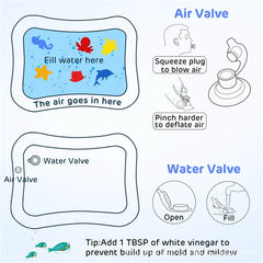 Baby Toys 6 12 Months Inflatable Crawling Baby Rattle Ball Toys Sensory Development Toys For Babies 1 Year Baby Games Toys