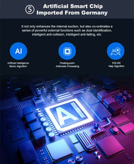 Liectroux M7S Robot Vacuum Cleaner,Smart Dynamic Navigation,4000Pa,Wet Mop,WiFi,Silent,Work with Alexa & Google Home