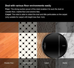 Liectroux M7S Robot Vacuum Cleaner,Smart Dynamic Navigation,4000Pa,Wet Mop,WiFi,Silent,Work with Alexa & Google Home