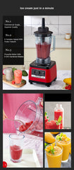 BioloMix【7 Years Warranty】BPA Free Heavy Duty Commercial Grade Blender Professional Mixer Juicer Ice Smoothies Peak 2200W