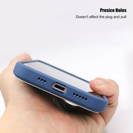 Liquid Silicone PU Leather Black Case With Card Slot - For iPhone X / Xs