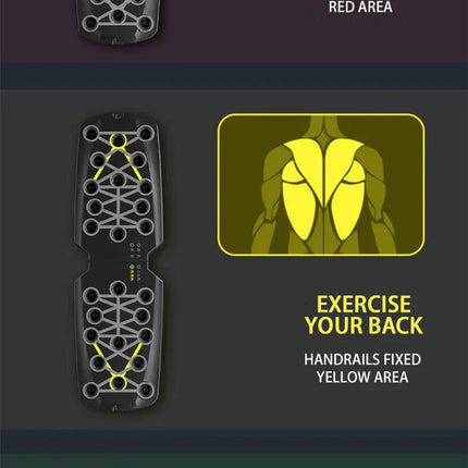 Push-up Board Set Portable Multifunctional Push-up Bar Foldable Fitness Equipment For Chest Abdomen Arms/Back Training