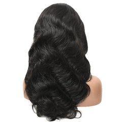 100% Virgin Human Hair Wig Cut From Single Donor 13*4 HD Body Wave Lace Frontal Wig No Tangle No Shedding Hair HD Lace