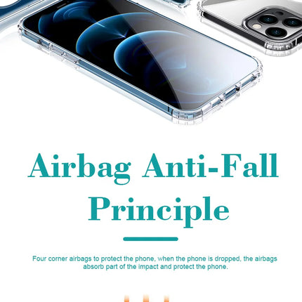 Hard Crystal Original Magnectic Case For iPhone 13 12 11 14 15 16Pro Max XSMAX XR SE 7 8Plus For Magsafe Wireless Charging Cover