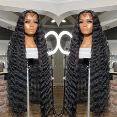 13x6 Transparent Loose Wave Brazilian Indian Virgin Human Hair Wig Lace Front Glueless Natural Wholesale Vendor for Black Women