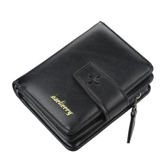 New Business Men Wallets Zipper Card Holder High Quality Male Purse New PU Leather Vintage Coin Holder Men Wallets