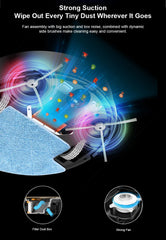 Liectroux M7S Robot Vacuum Cleaner,Smart Dynamic Navigation,4000Pa,Wet Mop,WiFi,Silent,Work with Alexa & Google Home