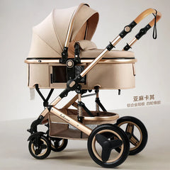 Purorigin Pram for Babies Factory Cheap Price 4 Wheels Light Weight Foldable 2 in 1Baby Stroller Baby Carrier  Newborn