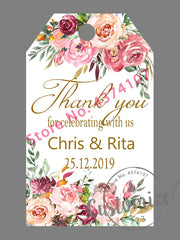 100 pcs/ set Personalised Gift Tags, Gift Tags, Handwritten Kraft Wedding Favour Label Custom