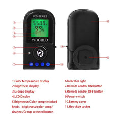 96W Ring Light Photography Led Ring Lamp 2700-10000k With Mobile Holder Tripod Stand Ringlight kit For Live Video Streaming