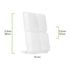 Cat Water Fountain Filter Pet Fountain Replacement Filters with Coconut Activated Carbon Suitable for 2L Water Dispenser