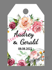 100 pcs/ set Personalised Gift Tags, Gift Tags, Handwritten Kraft Wedding Favour Label Custom