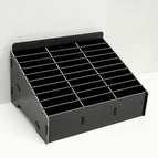 30 Grids, Black / Black