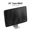 For 24 inch Apple iMac Portable Dustproof Cover Desktop Apple Computer LCD Monitor Cover with Storage Bag, 24 inch (Black), 24 inch (Grey), 24 inch (Blue), 24 inch (Purple), 24 inch (Red)