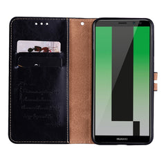 For Huawei Mate 10 Lite & Nova 2i Business Style Oil Wax Texture Horizontal Flip Leather Case with Holder & Card Slots & Wallet, For Huawei Mate 10 Lite, For Huawei Mate 10 Lite & Nova 2i