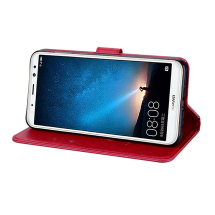 For Huawei Mate 10 Lite Rose Embossed Horizontal Flip Environmental PU Leather Case with Holder & Card Slots & Wallet, For Huawei Mate 10 Lite, Huawei Mate 10 Lite